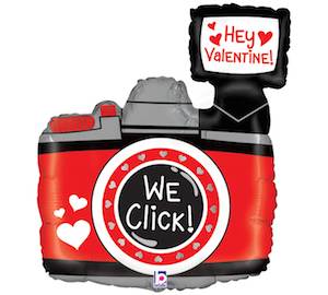 Valentine's Camera Balloon