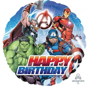 18 Inch Avengers Animated Birthday Balloon
