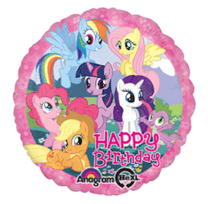 18 Inch My Little Pony Birthday Balloon
