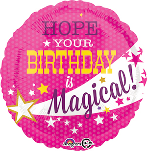18 Inch Magical Birthday Balloon