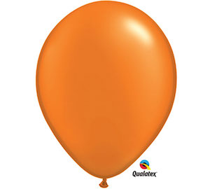 11 Inch Pearl Mandarin Orange (6 pcs)