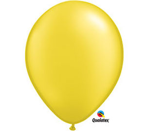 11 Inch Pearl Citrine Yellow (6 pcs)