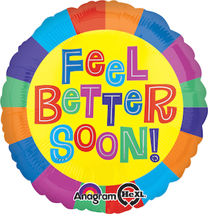 18 Inch Feel Better Soon Balloon