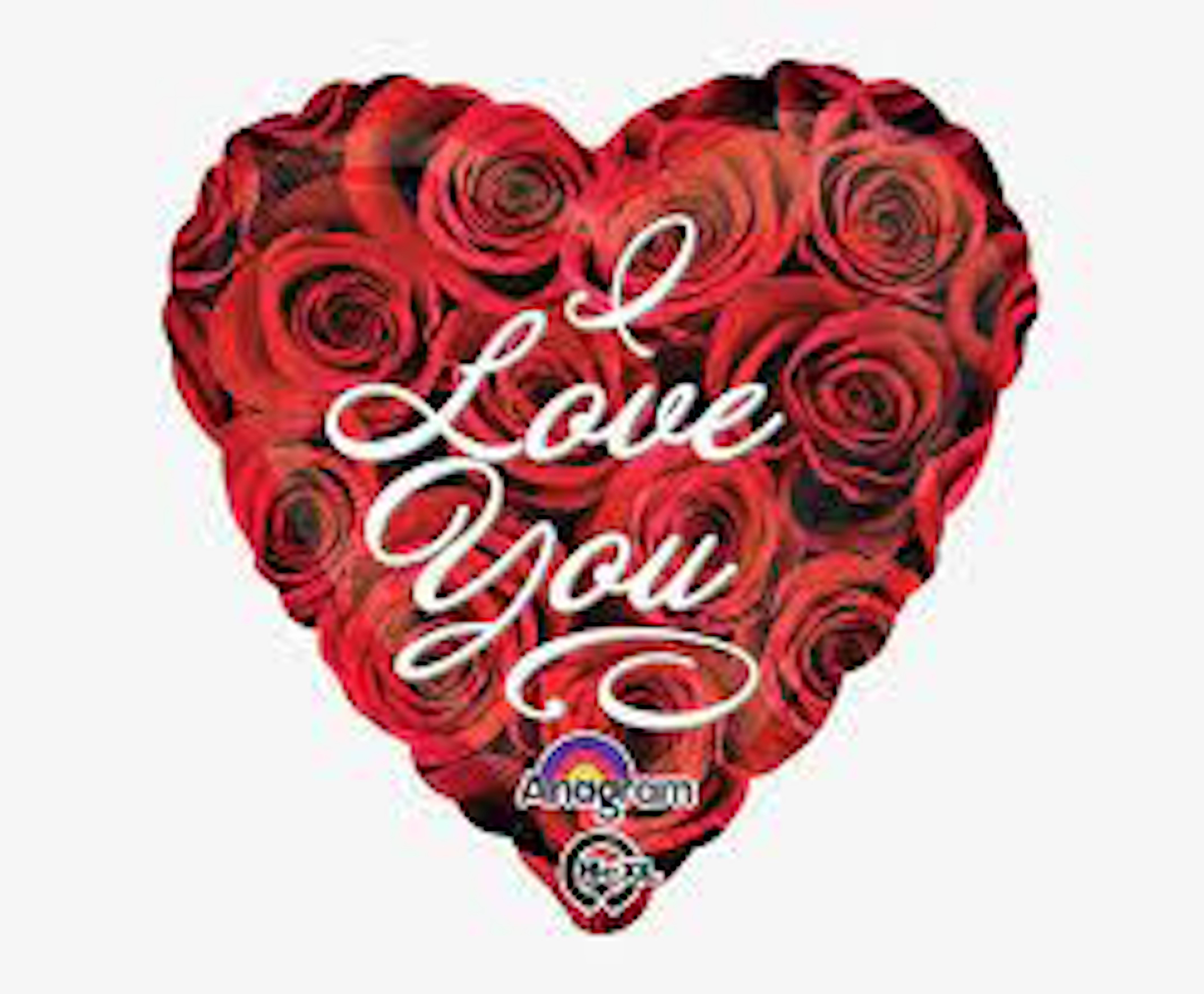18 Inch I Love You Roses Balloon