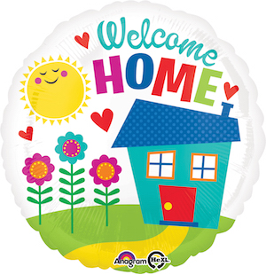 18 Inch Welcome Home Balloon