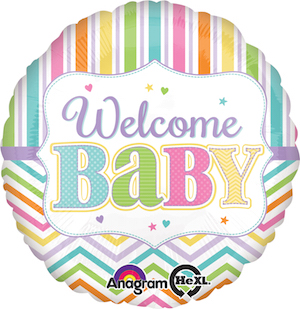 18 Inch Baby Brights Balloon