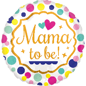 18 Inch Mom to be Balloon