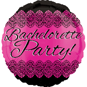 18 Inch Bachelorette Party Lace Balloon