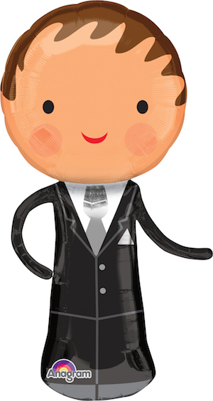 Handsome Groom Balloon