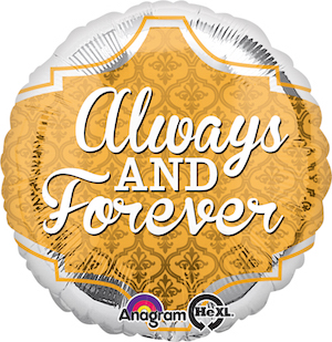 18 Inch Infinite Marriage Blessings Balloon