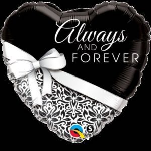 18 Inch Always And Forever Balloon