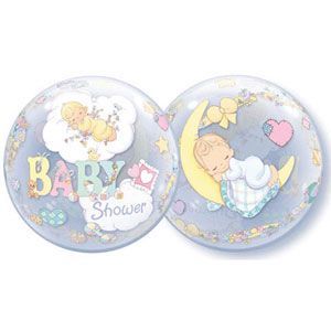 Precious Moment Baby Shower Bubble Balloon
