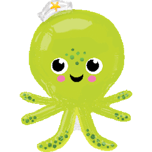 Silly Octopus Balloon