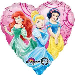 18 Inch Princess Garden Balloon
