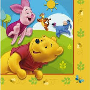 Pooh and Friends Lunch Napkins