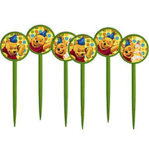 Pooh 1st Birthday Party Picks