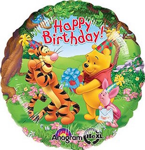 18 Inch Winnie the Pooh Movie Balloon