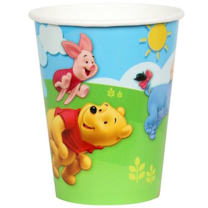 Pooh and Friends Paper Cups