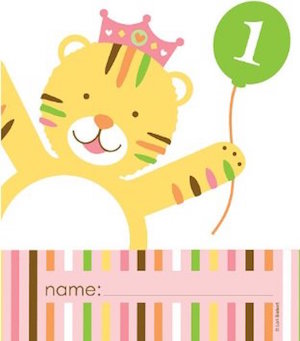 Sweet at One Girls Loot Bags