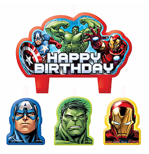 Avengers Candles