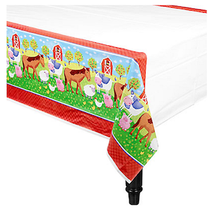 Barnyard Fun Paper Table Cover