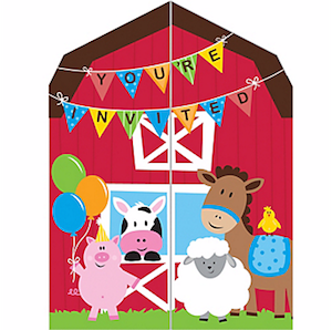 Barnyard Bash Invitations