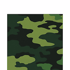 Camouflage Lunch Napkins