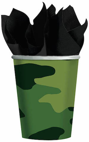 Camouflage Paper Cups