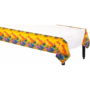 Prehistoric Dinosaur Paper Table Cover