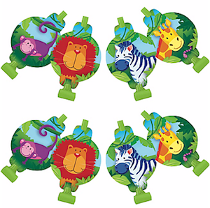 Jungle Animals Blowouts