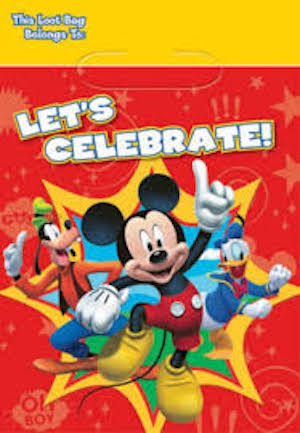 Mickey Mouse Loot Bags