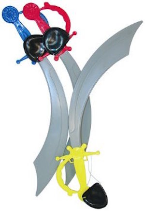 Pirate Sword with Eye Patch 