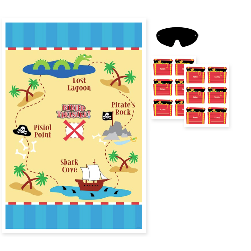Pirates Treasure Party Game
