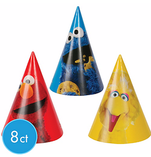 Sesame Street Party Hats