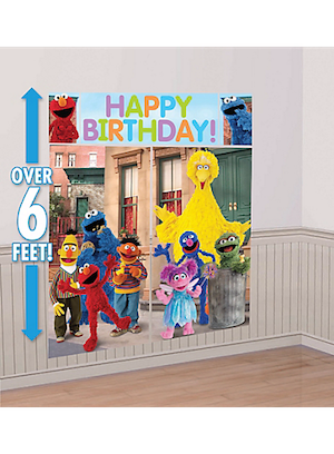 Sesame Street Scene Setter