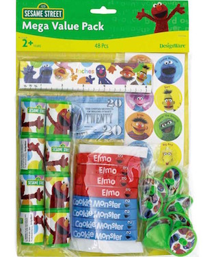 Sesame Street Favour Pack