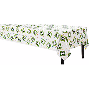 Soccer Plastic Table Cover