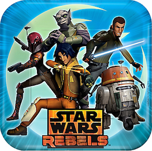Star Wars Rebels Dinner Plates
