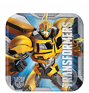 Transformers Dessert Plates