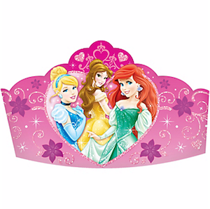 Disney Princess Paper Tiaras