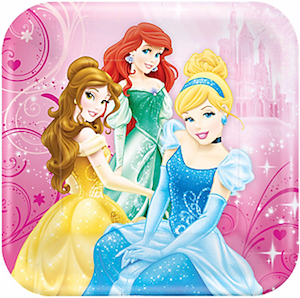 Disney Princess Dream Party Dinner Plates