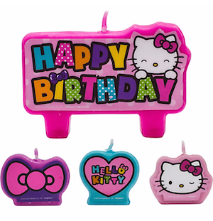 Hello Kitty Candles