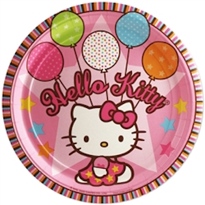 Hello Kitty Dinner Plates