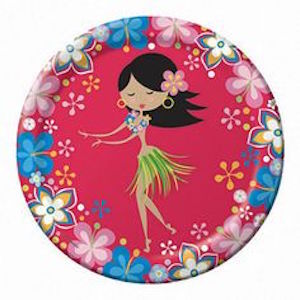 Let's Hula Dinner Plates
