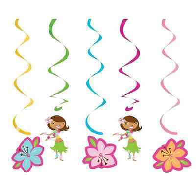 Pink Luau Dizzy Danglers