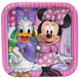 Minnie Mouse Dinner Plates