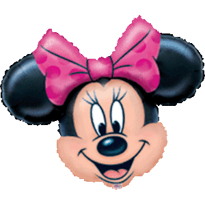 Minnie Mouse Head Balloon