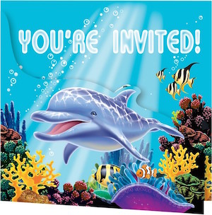 Ocean Party Invitations