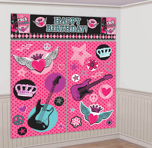 Rocker Princess Scene Setter