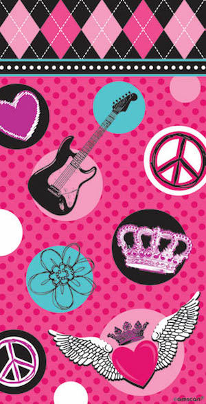 Rocker Princess Paper Bags